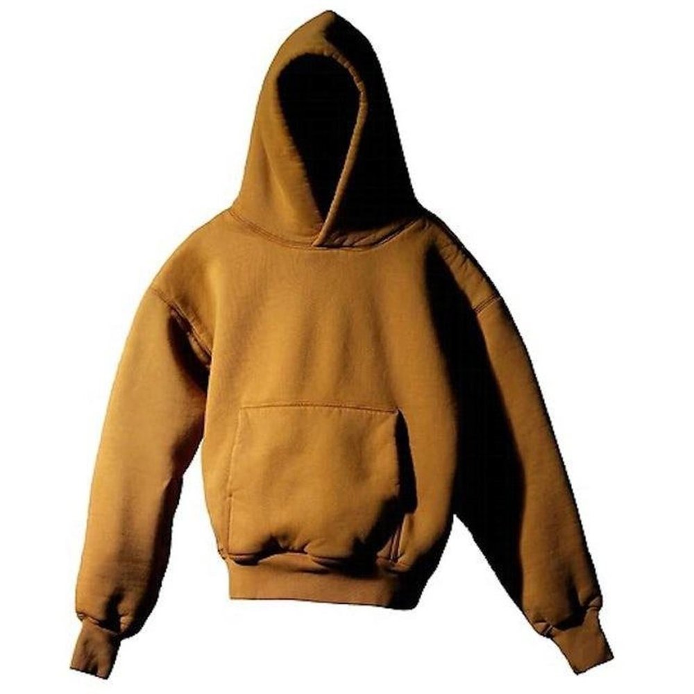Yeezy X GAP Perfect Hoodie Pullover Sweatshirt Brown NWT
